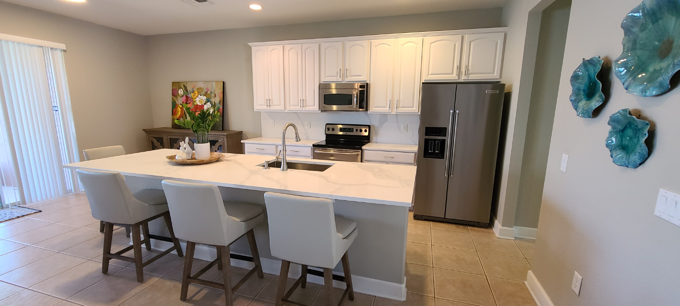 Cabinet refinishing davenport