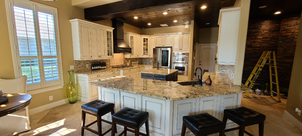 Glazed cabinets