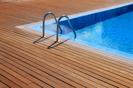 Pool deck painting