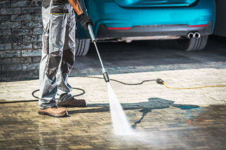 Pressure washing